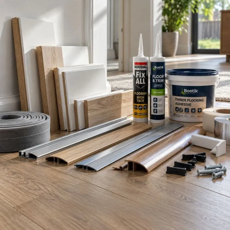 Flooring Accessories for flooring installation.