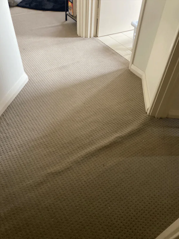 A home in Australia where Jim's Flooring is providing carpet repair and re-stretching services.
