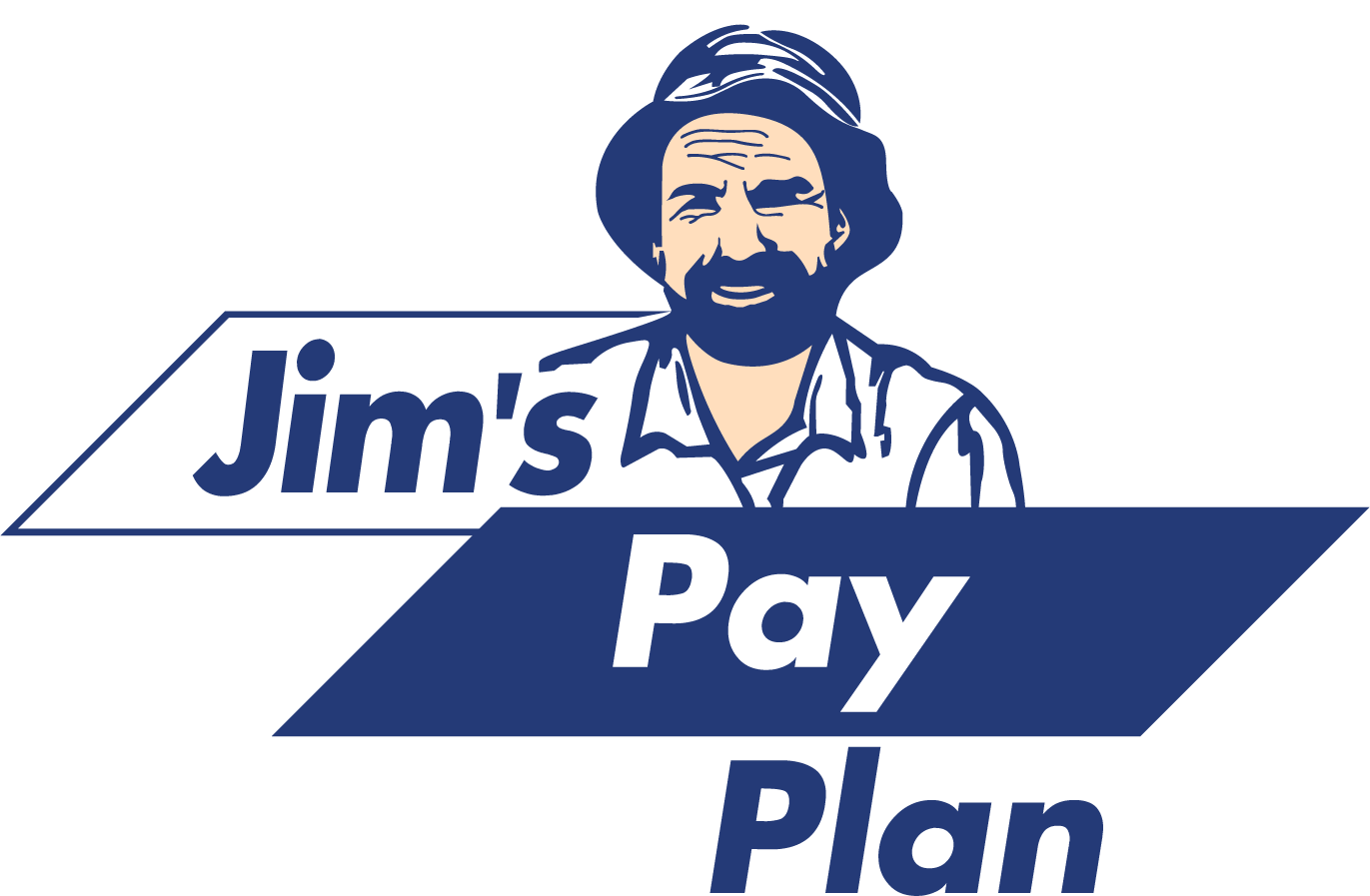 Jim's Pay Plan Logo.